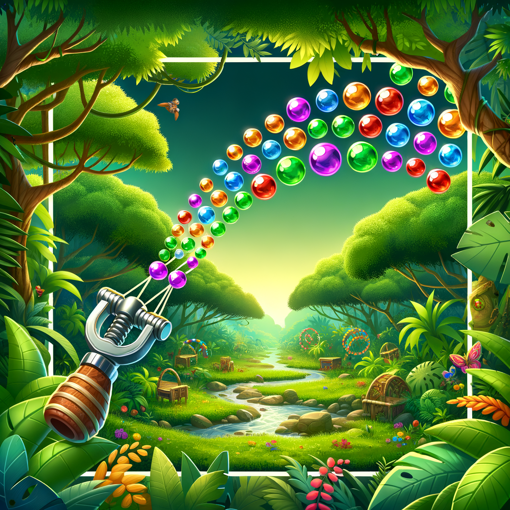 Jungle Bubble Shooter Odyssey